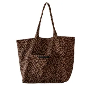Leopard Tote Bag For Women - Large Shoulder Bag Cheetah Purse Handbags shopping large capacity woman fashion oversized perfect mother Everyday commuting use travel work beach stylish hobo purse