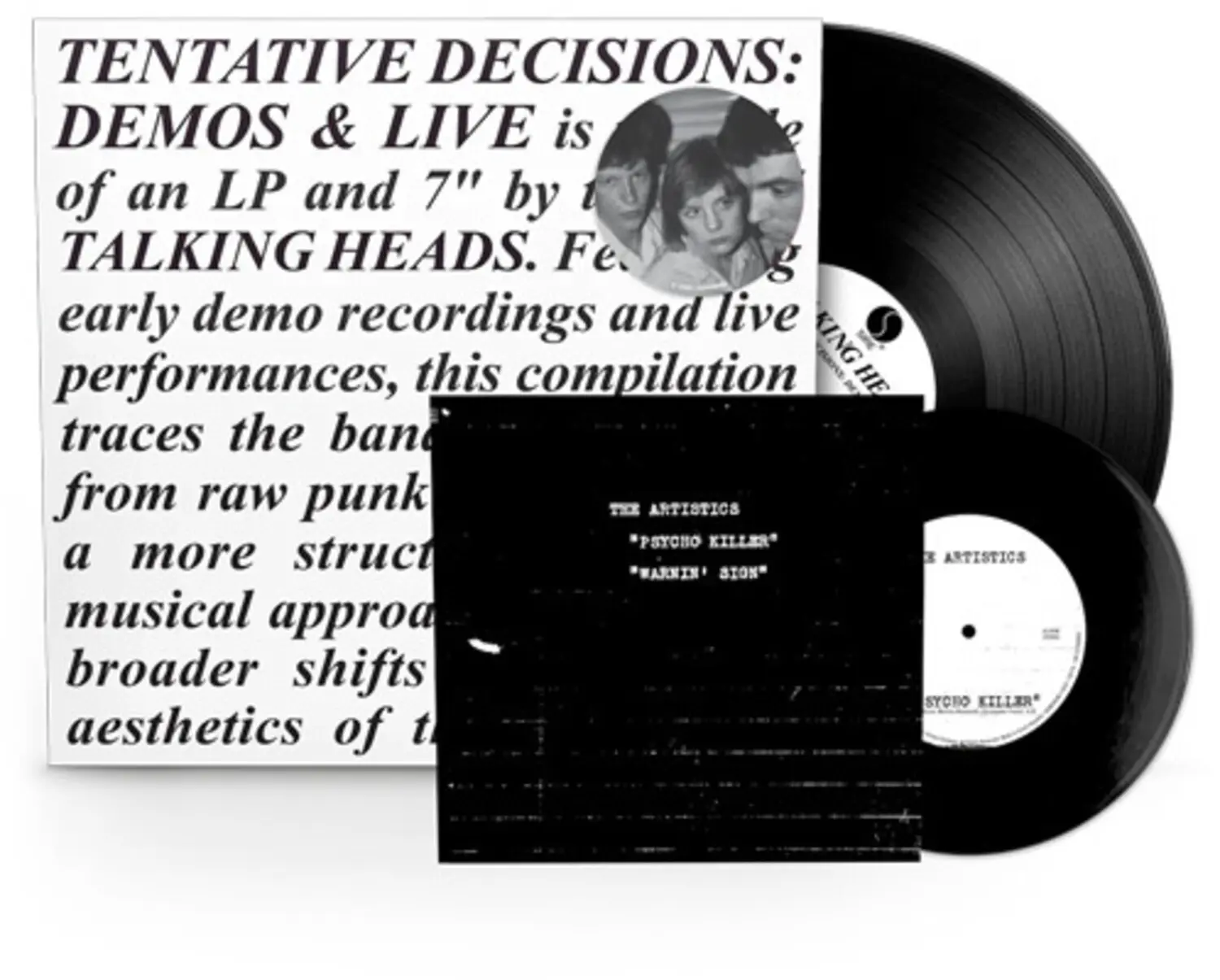 The Talking Heads - Tentative Decisions: Demos & Live  [VINYL RECORD - LP] With Bonus 7"