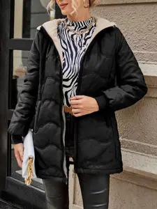 use professional full sleeve warm regular thick Women's Waterproof Ski Jacket Hooded Fleece Lined Warm Winter Coat Snow Mountain Windproof Rain Windbreaker FallFreshness Outdoorfun Womenswear Tops