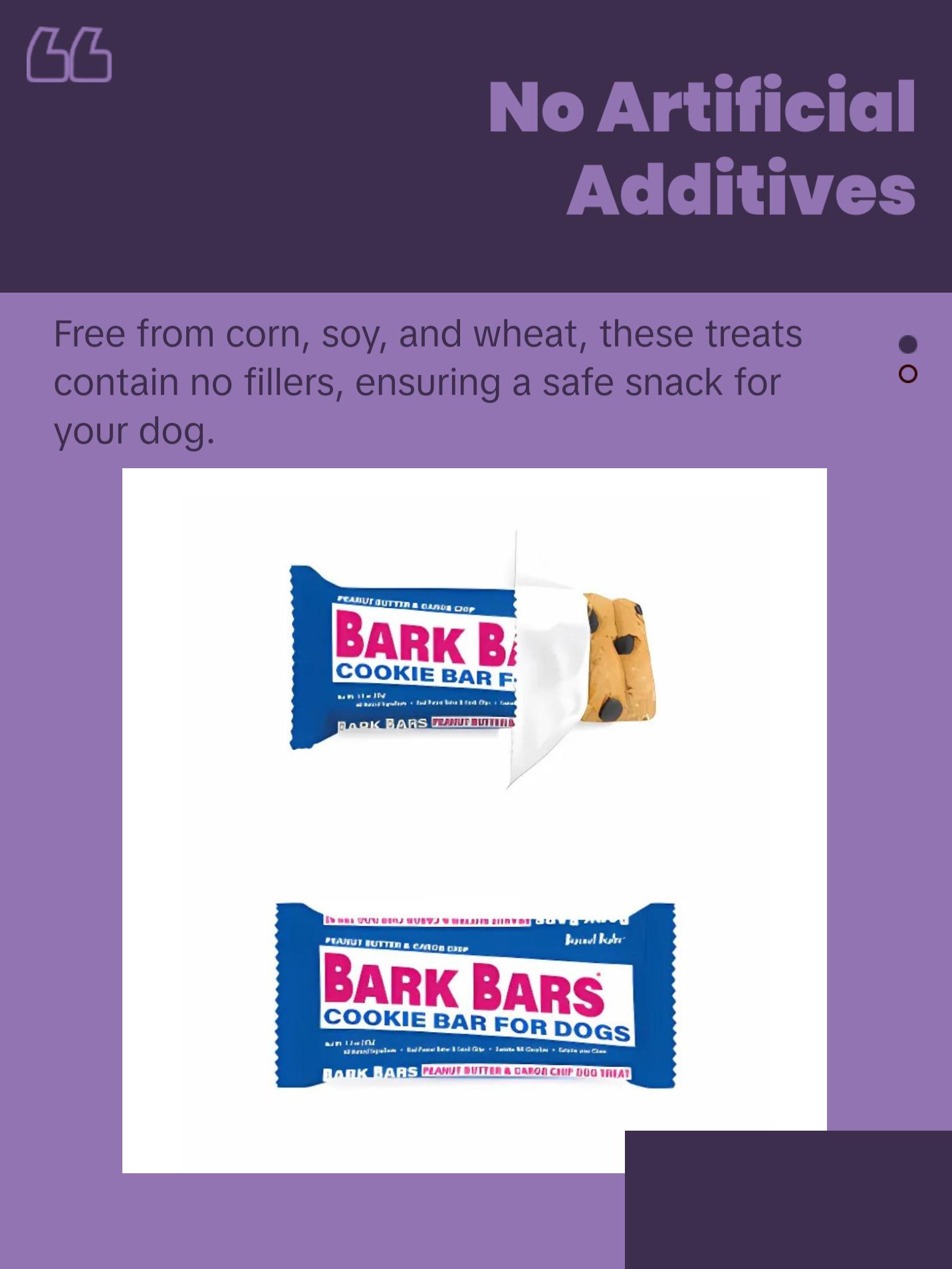 Spunky Pup Bark Bars Assorted 4 Pack
