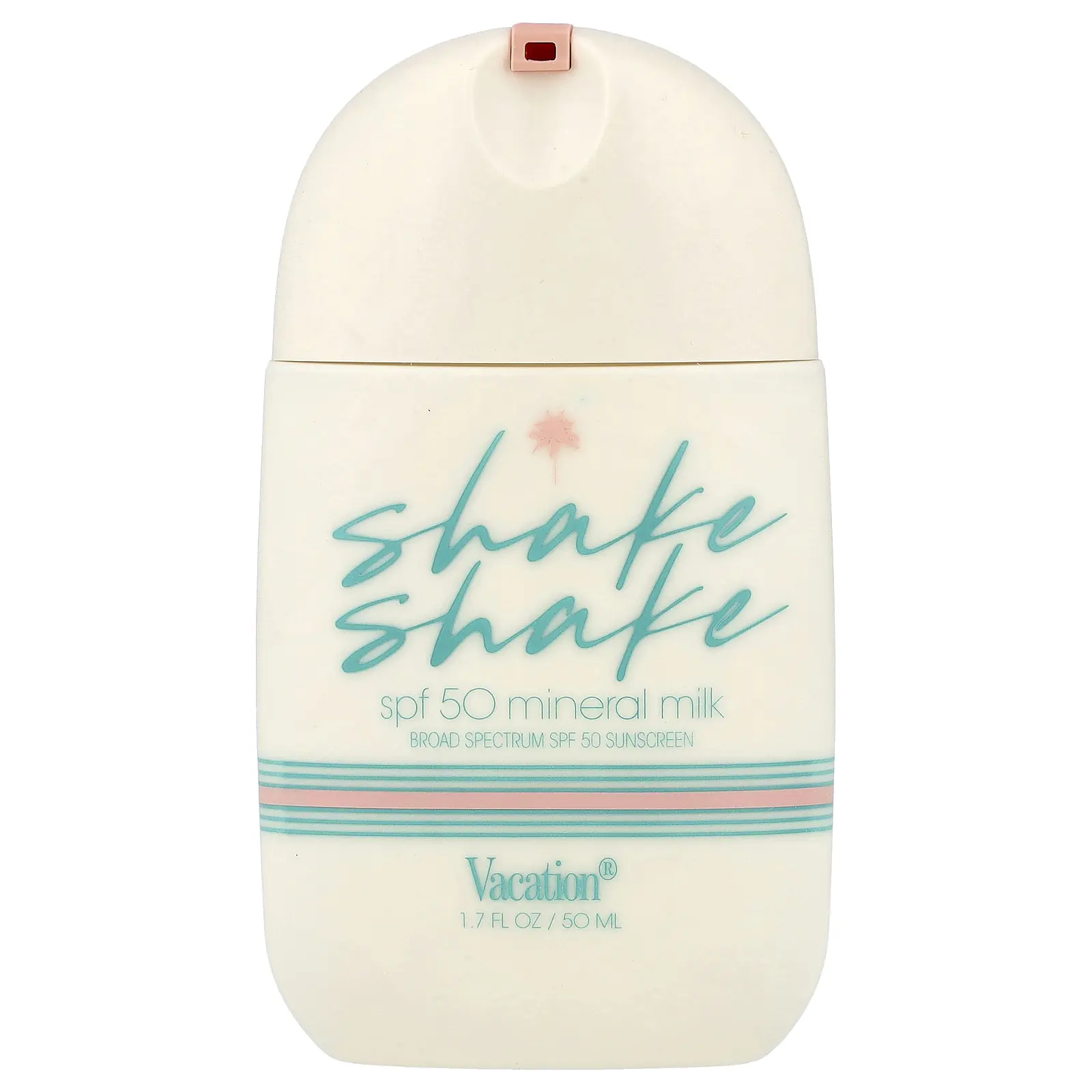 Vacation Shake Shake, Mineral Milk Facial Sunscreen, SPF 50, 1.7 fl oz (50 ml)