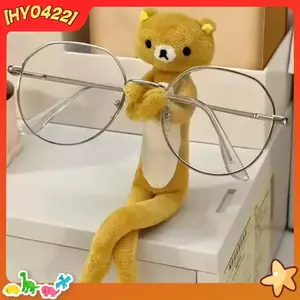 Long Leg Rilakkuma Plush Toy Soft Stuffed Doll Bag Pendant Keychain Cute Gift For Women Bag Decoration Home Ornament Gifts
