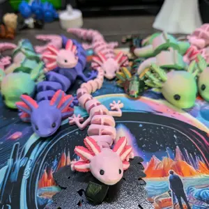 3D printed Axolotl