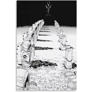 SHAHU Chainsaw Man Anime Poster for Bedroom Aesthetic Wall Decor Canvas Wall Art Gift