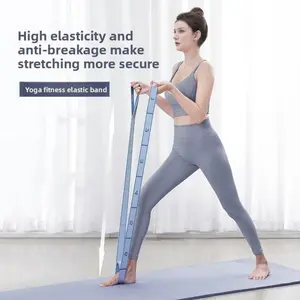 Stretch Resistance Band with Numbers – Yoga, Dance & Leg Training