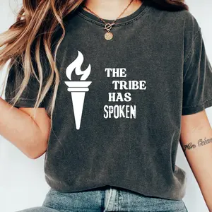The Tribe Has Spoken T-Shirt, Survivor47 TV Show Sweatshirt, Survivor Fan Gift, Jeff Probst Gift, Survivor Show Fan, Jeff Probst Hoodie