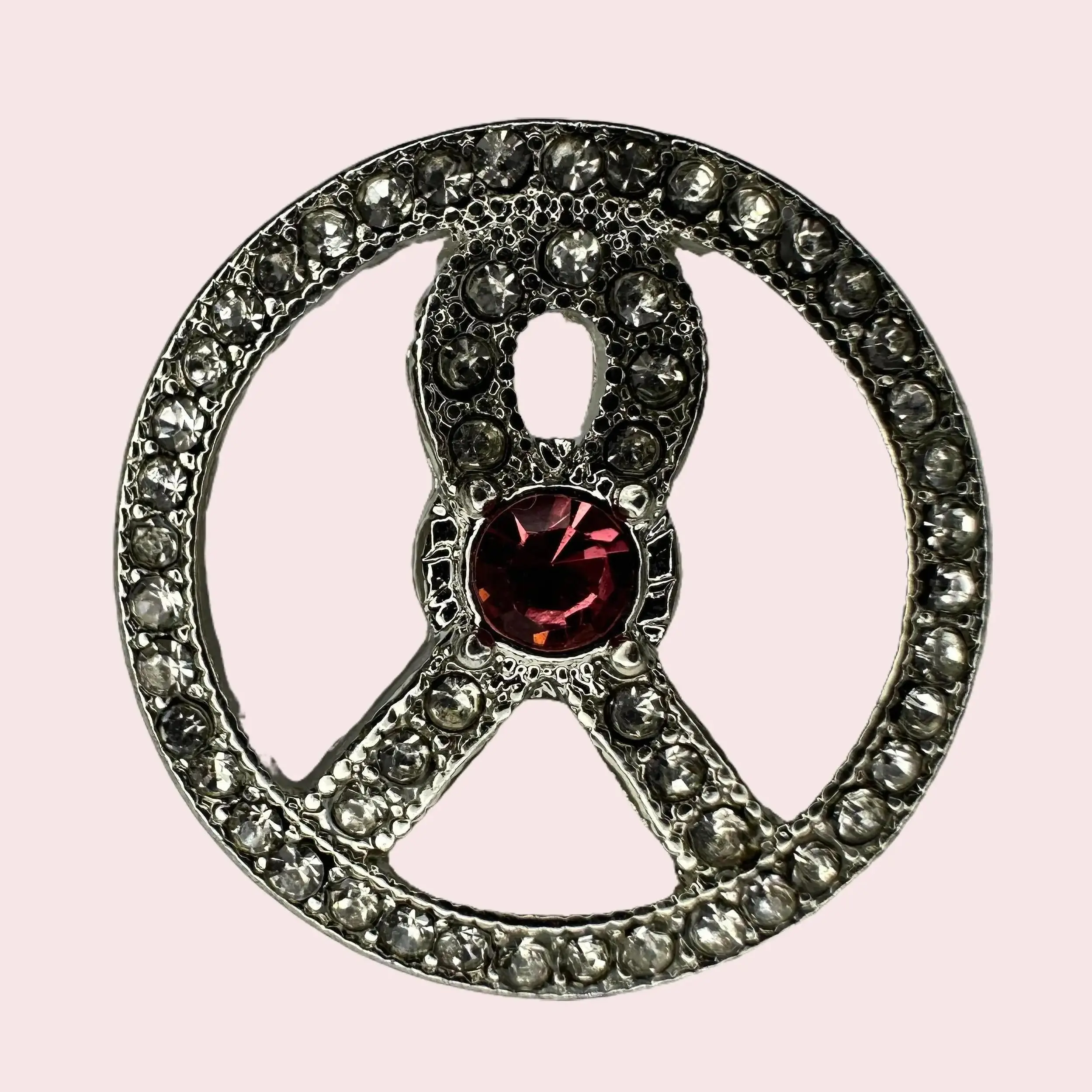 The SnapBliss Breast Cancer Snap Charm, A Unique Snap-On Addition to your Tumbler's (or Any Drinkware's) SnapBliss Cup Bracelet.