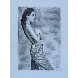 Dua Lipa original drawing