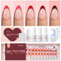 160Pcs 16Sizes Red Colors M Almond All-In-One Kit