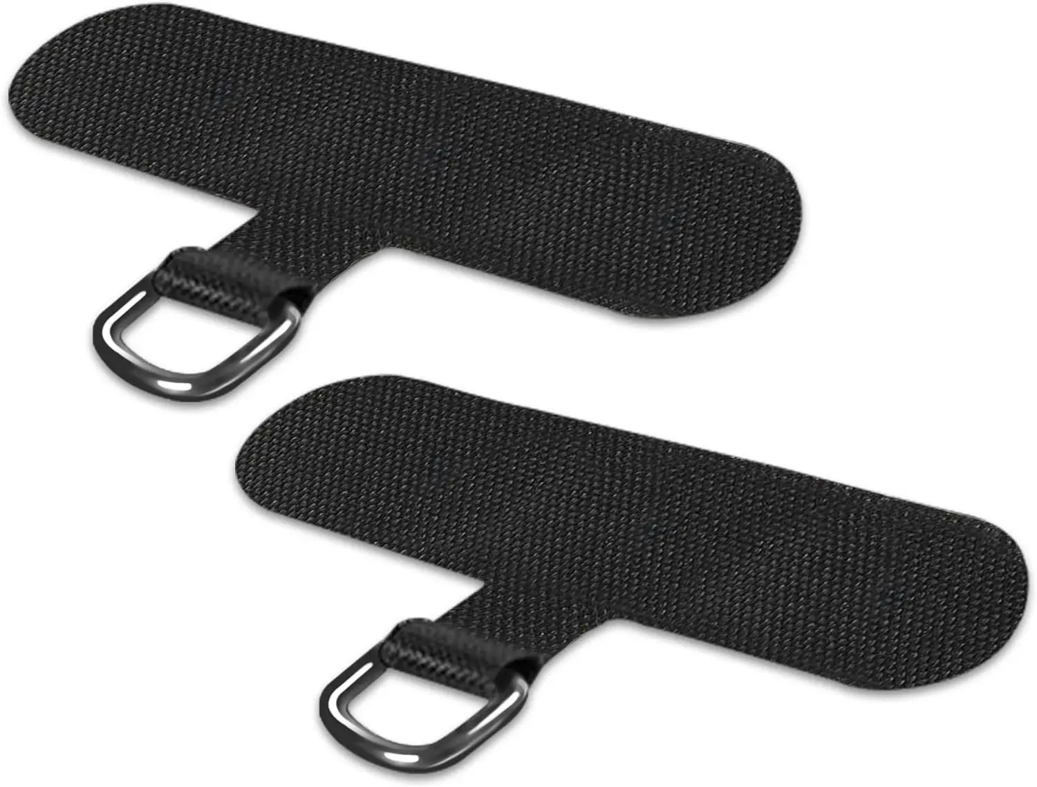 Phone Tether Tab for iPhone & Android – Universal Cell Phone Lanyard Patch & Strap Replacement for All Full-Cover Cases (Black)