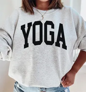 [Sale off up to 50%] YOGA Sweatshirt, Minimalist Sweatshirt, Tonal Sweatshirt, Namaste Shirt, Yoga Teacher Gift, Yogi Gift, Yoga Hoodie, Yoga Shirt