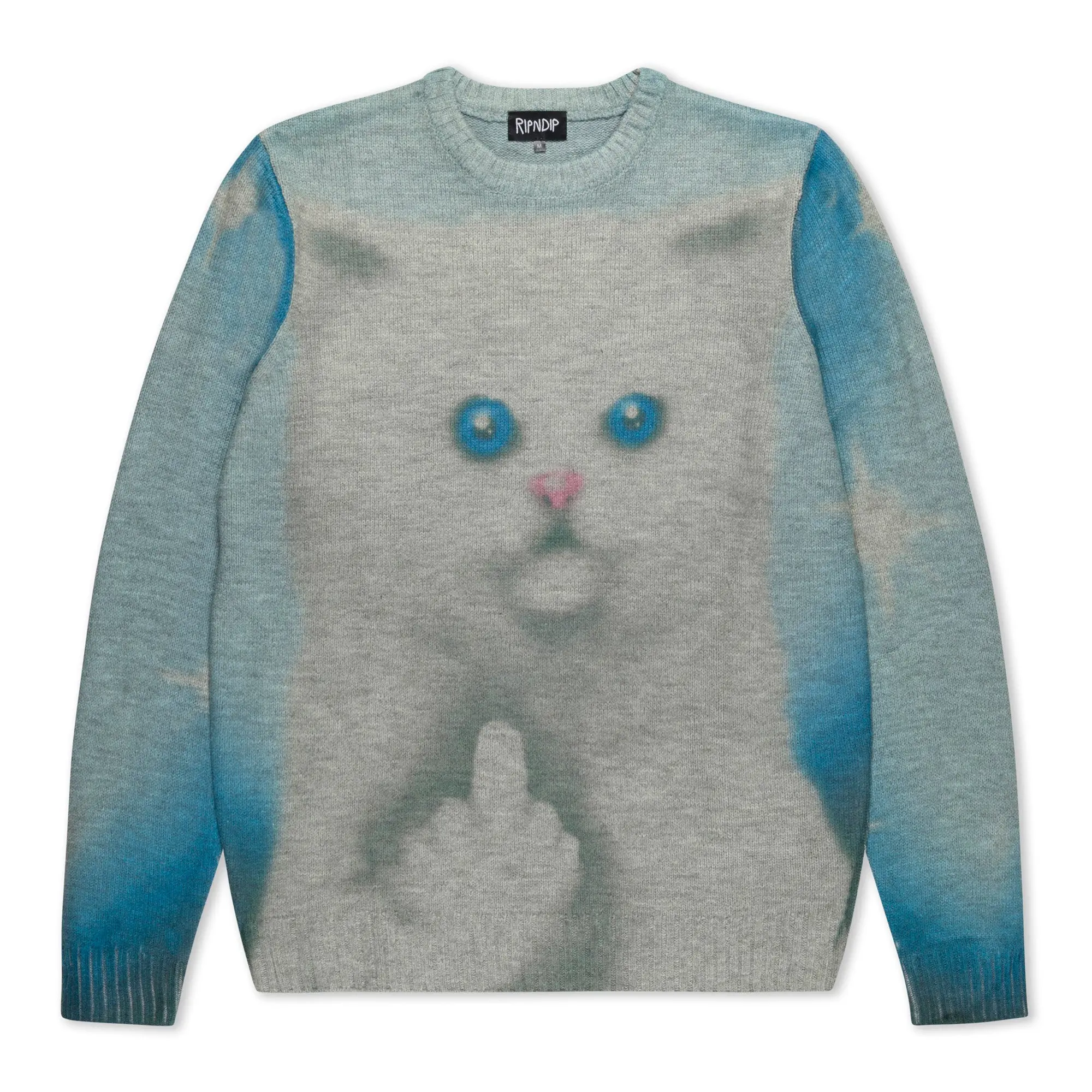 Sprinkles Knit Sweater (Black/Blue)