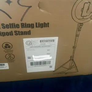 Selfie Ring Light Tripod - Compact Design for Phone Use, Ideal for Cellphones Smartphone