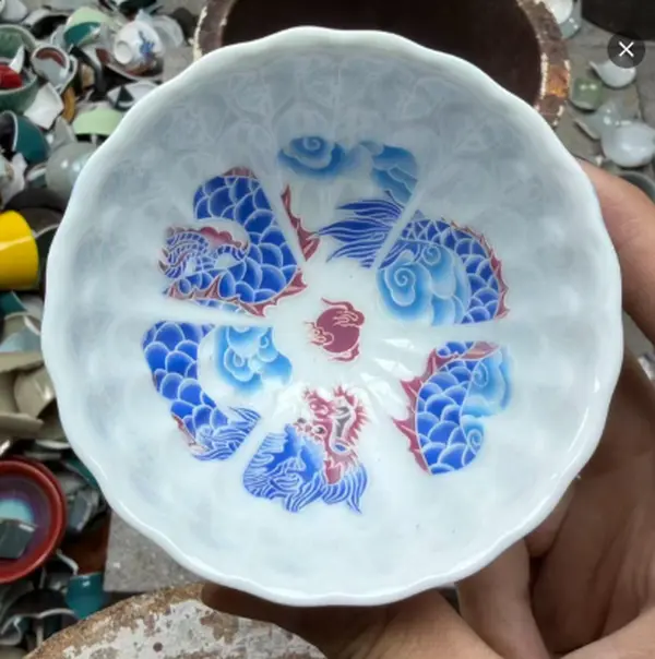6157 Handcrafted ornament  (AHX)