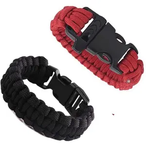 Paracord Bracelet Set for Men Women Bracelets Rope Braided with Parachute Cord for  Outdoor -  Party Favors Return Gifts