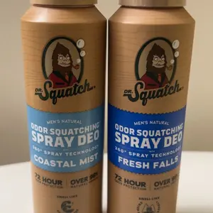 Dr. Squatch Spray Natural Deodorant - Body Care for Men