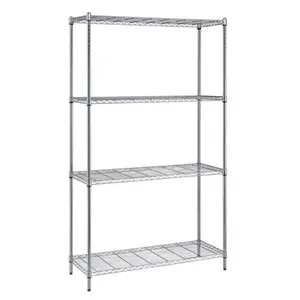 212 MAIN Quantum Storage RWR72-1836LD 1 Box Pack Wire Shelving Unit - 36x18x72 in., Adjustable Organizer Storage, Heavy Tool Hold, 300 lbs Max Capacity