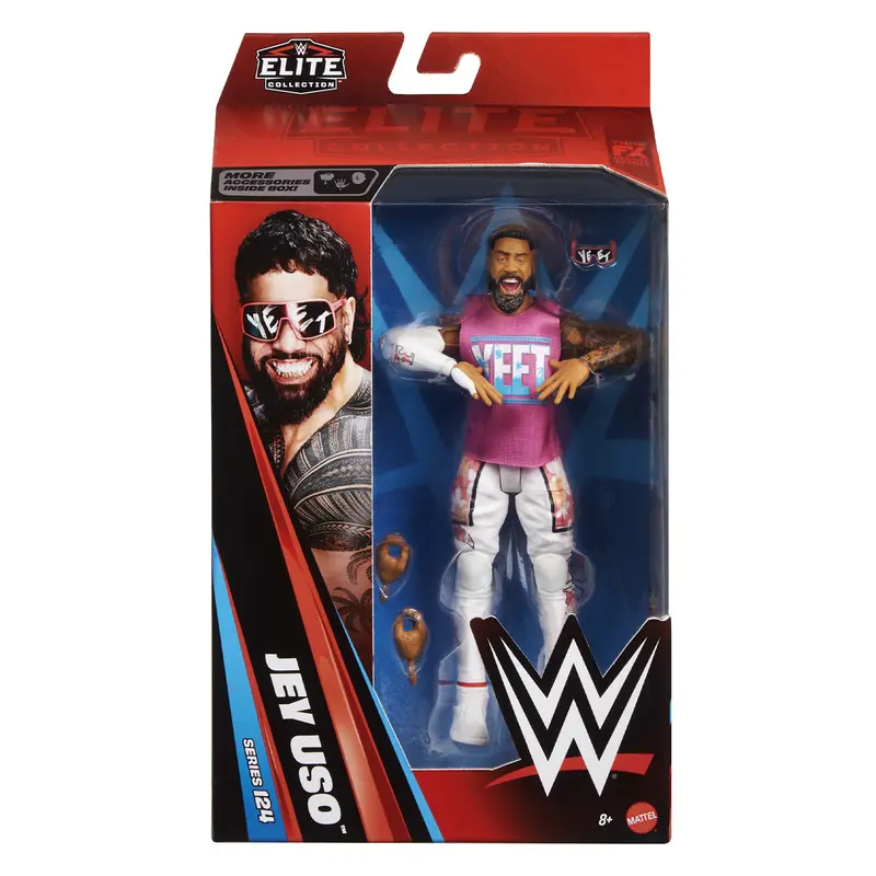 Jey Uso - WWE Elite 124 Mattel WWE Toy Wrestling Action Figure