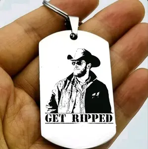 Yellowstone tv show Rib hot Keychain