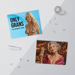 Only Grans - 2026 Calendar Funny Christmas Gift Idea Present Gag Idea Secret Santa Gift for him