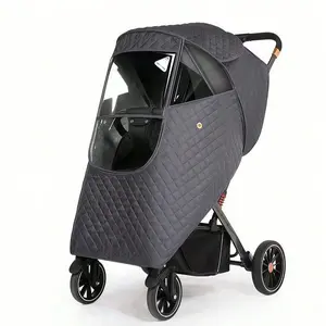 Universal Baby Stroller Raincoat, Thickened Winter Baby Stroller Raincoat, Autumn Winter Baby Stroller Raincoat, Essential Pram Accessory