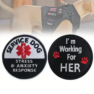 SPS Service Dog Tag Patch – Stress & Anxiety Response