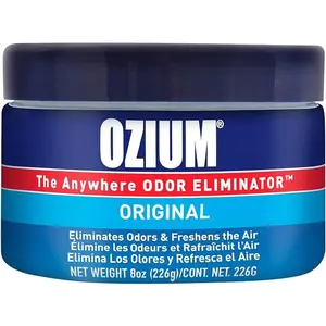 Ozium 8 Oz. 1 Pack Odor Eliminating Gel for Homes, Cars, Offices and More
