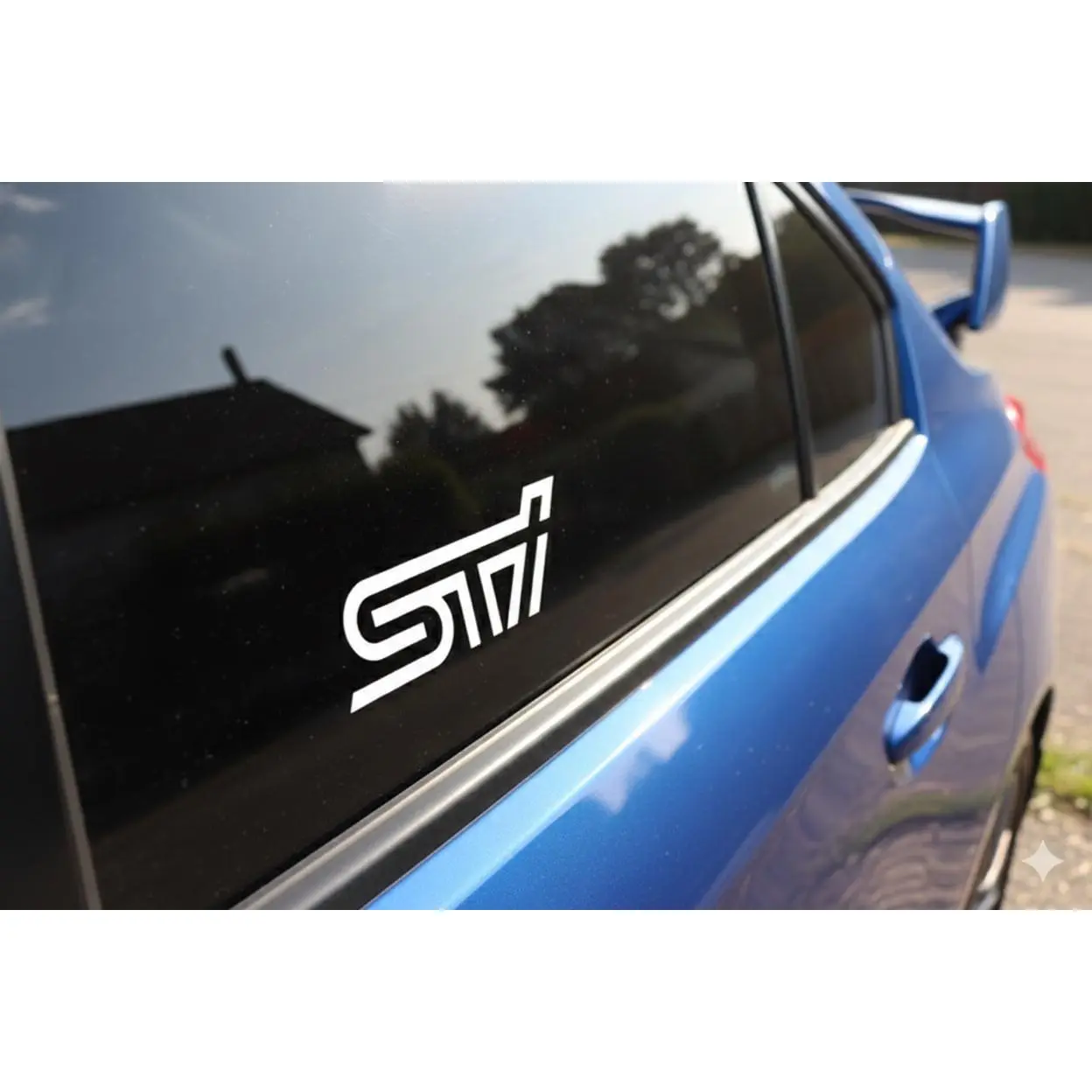 STi Vinyl Decal Sticker for Car Window - Subaru WRX STi