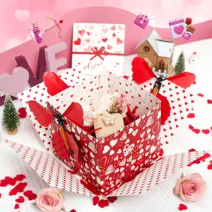 Ama Snow Flying Butterfly Surprise Box Exploding Gifts Box with Butterflies Butterfly Explosion Box Surprise Cake, DIY Butterfly Pop Up for Birthday,graduation surprise Gift outdoorfun
