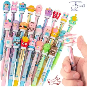 24 Fidget Spinner Easter Multicolor Pen in  3-in-1 | Fun Cute Pens for  & Adults |   Rotating Pen 0.5mm |  for School, Office, , Birthday Gifts
