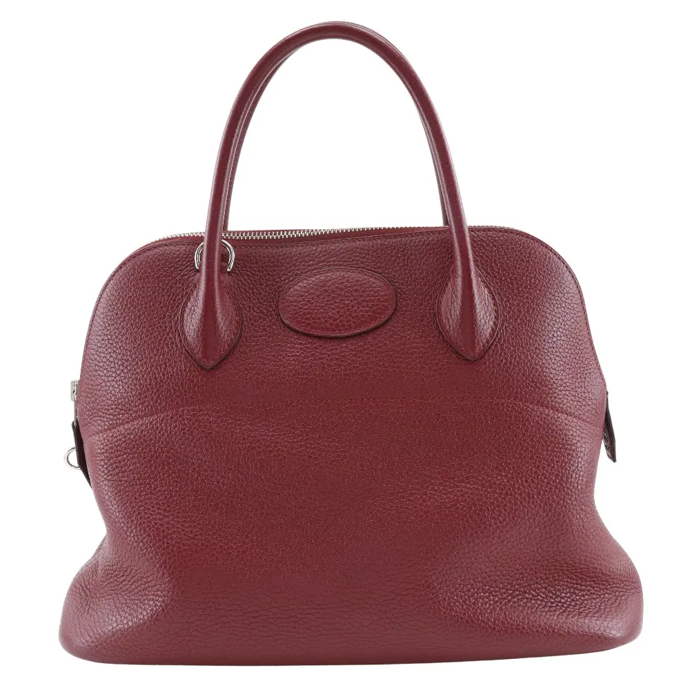 Pre-owned HERMÈS Calfskin Shoulder Bags Hermes Bolide31 Taurillon Clemence Handbag