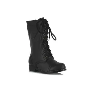 Black Military Boots for Kids