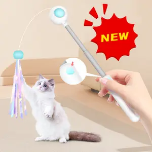 GravityPlay 2-in-1 Retractable Cat Wand
