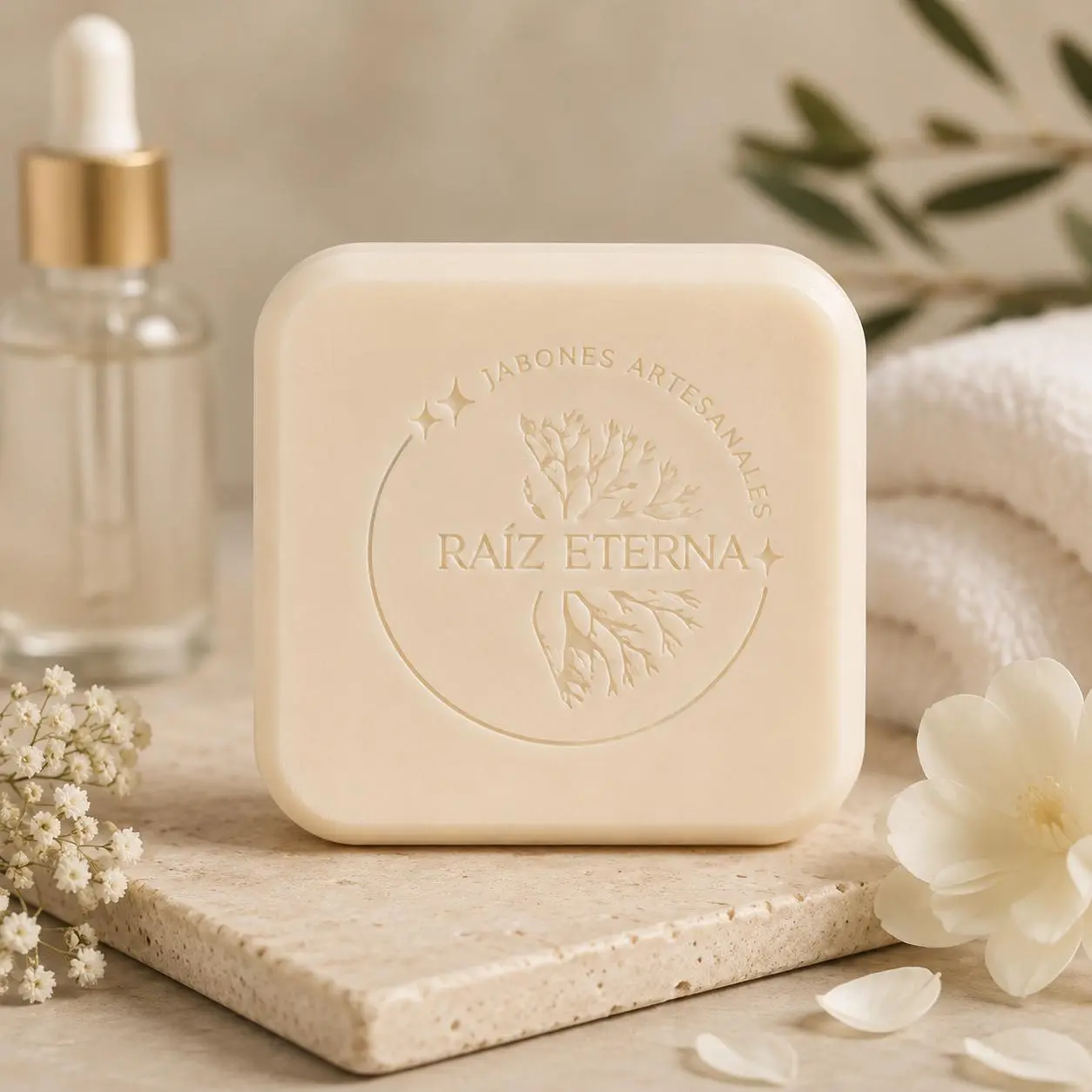 Raiz Eterna Anti-Aging Cleanser Soap for Skin Repair Facial Wash with Nourishing Natural Ingredients Smooths Fine Lines Supports Firmness Soft Glowing