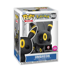 Funko Pop! Pokemon - Umbreon (Flocked) (Chalice Collectibles) #948 Exclusive Collectible Pop Vinyl Figure