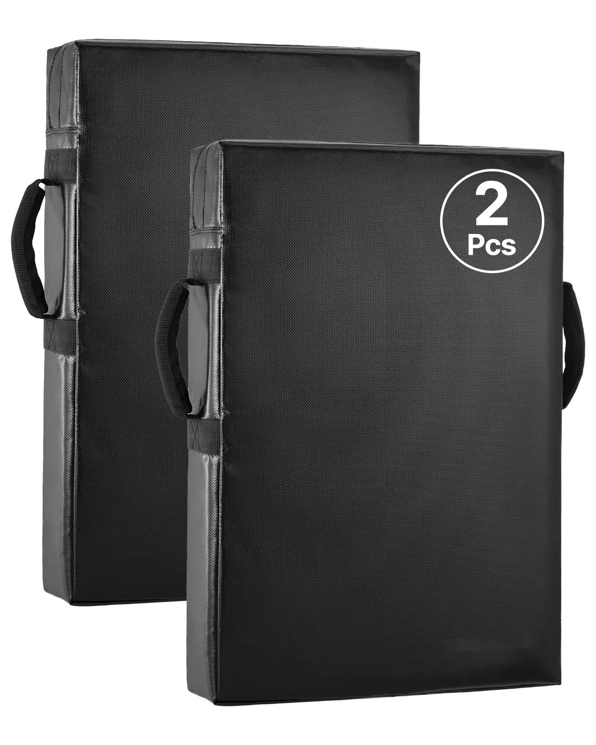 24x16 Inch Football Blocking Tackle Dummy, Heavy Duty Kick Shield Pad With Handles, 2 Pack For Practice Drills, Blocking And Tackling Training Shield, Protective Gear For Players And Coaches, Durable Foam Core
