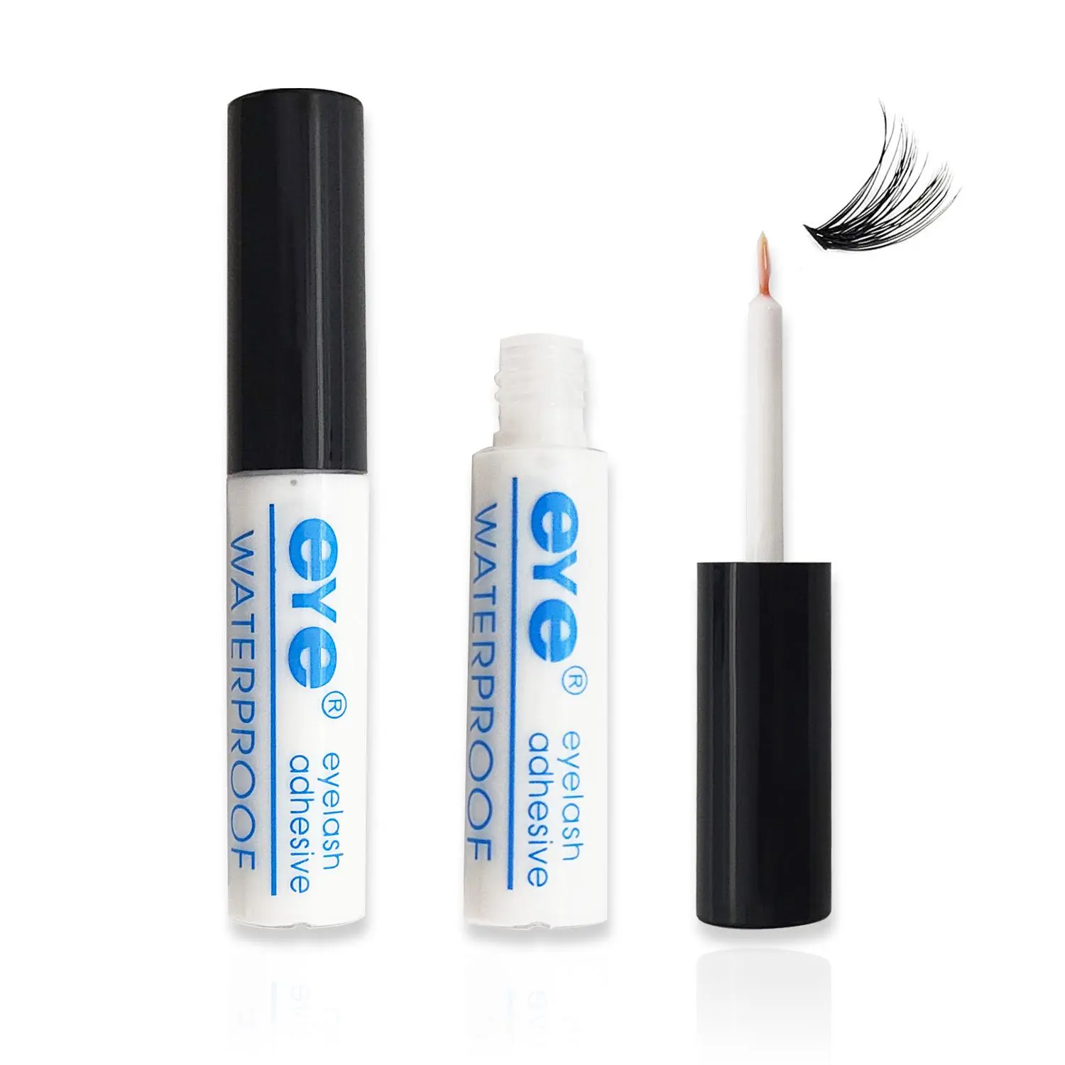 Strong Hold Quick Drying Waterproof Eyelash Glue, Long Lasting Eyelash Adhesive for Eyelash Extensions, Eye Makeup Product for Women & Girls, Eyelash Bond Glue