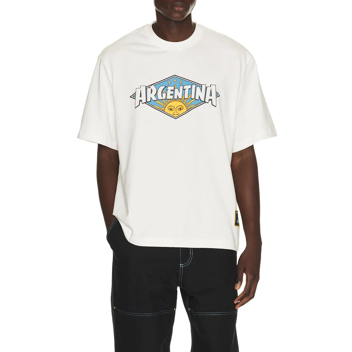 adidas Originals x Thrasher Magazine x AFA Tee in Core White