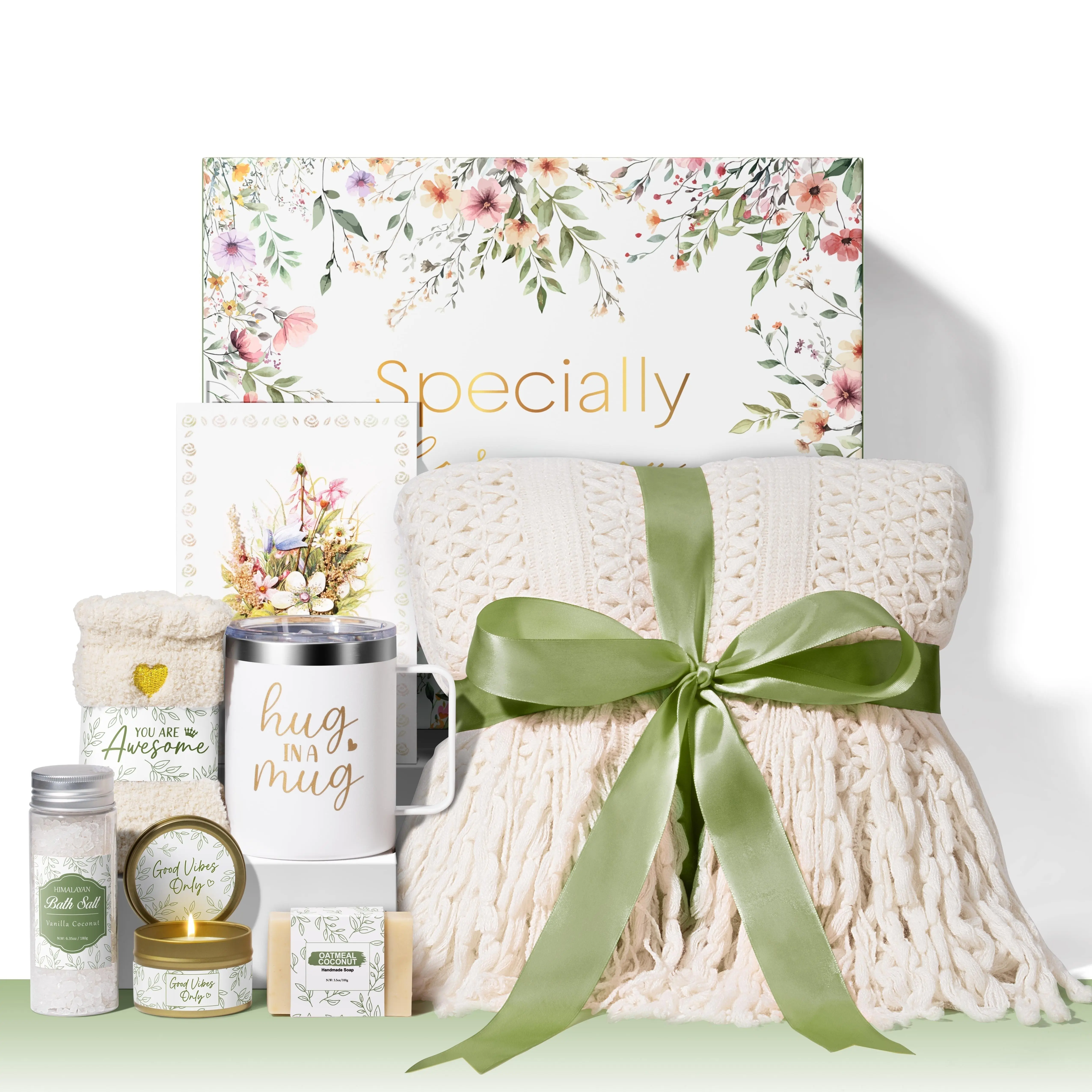 A1 Ivory (with tassel blanket)