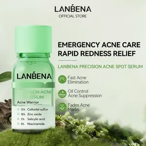 LANBENA Precision Acne Spot Serum 12ml - Fast Acne Elimination Oil Control Acne Suppression for Acne-Prone Skin Lightweight Formula