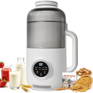 40oz Nut Milk Maker Machine, Automatic -Based Milk Maker with Self-Cleaning, Soy Milk Maker for Almond, Oat & Soy Milk, Smooth Blends, Soups, Juices & Milkshakes, 12H Delay Start Upgraded