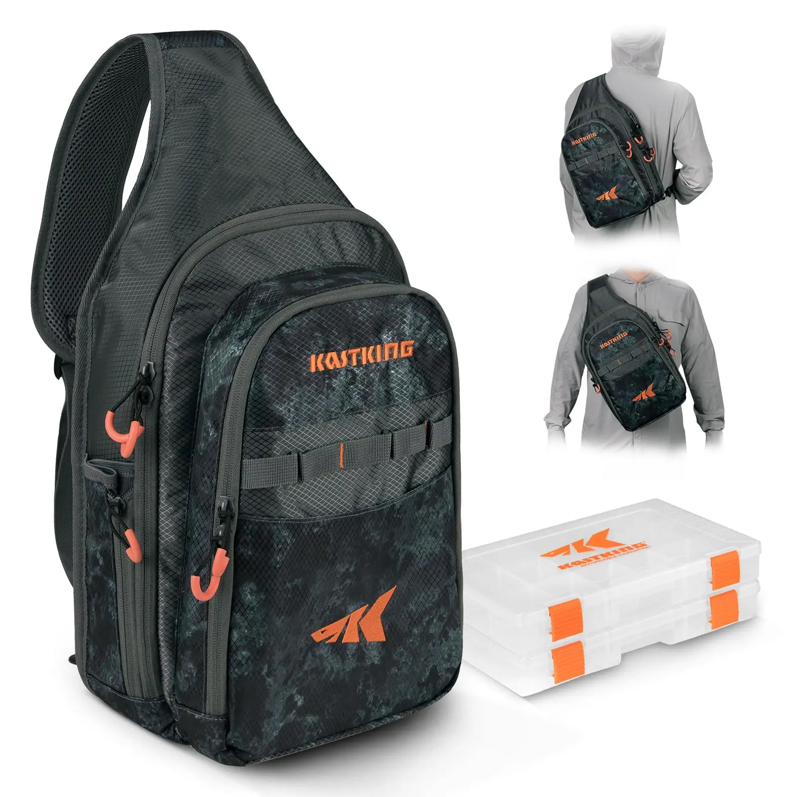 BLACK-17.7X 12.6X 6 Inches