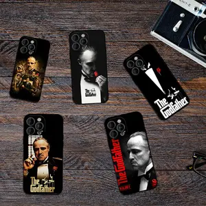 Movie The G-Godfather Phone Case for iPhone 12 11 13 14 15 16 Max Pro Plus Black Soft Silicone Cover