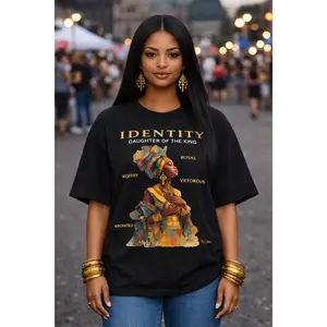 IDENTITY — "Daughter of the King" Oversized Tee