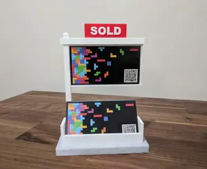 BUSSINES CARD HOLDER, Beautiful Gift, SOLD OUT REALTY, SALE HOUSE