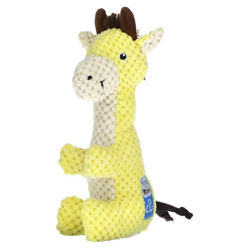 Spunky Pup Clean Earth Collection, Giraffe, 1 Toy
