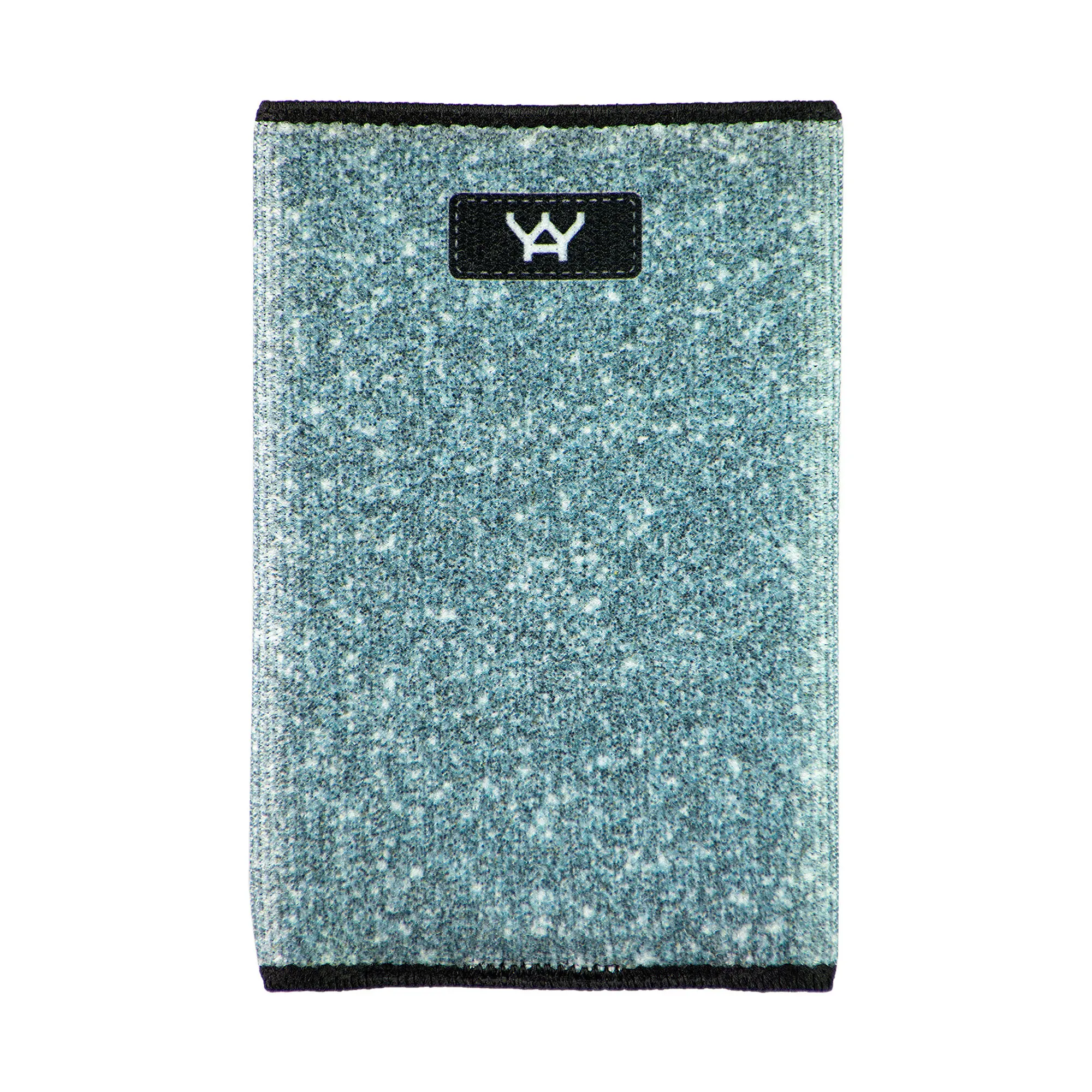 Slim Wallet – Credit Card Holder – Stylish Credit Card Wallet – Front Pocket Wallet – Minimalist Wallet – Mini Wallet – Silver Glitter