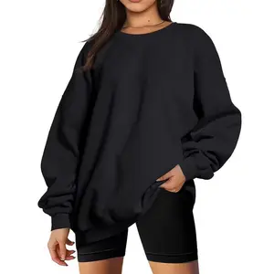 Womens Sweatshirts Hoodies Fleece Crewneck Oversized Pullover Sweaters Casual Fall Clothes(Sheets)