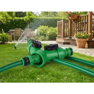 Anti-Leak High Pressure 3-Way Pipe Connector, Dual-Outlet Corrosion & Burst Proof Splitter, Quick Installation Water Divider Tool, Universal Kitchen Bathroom Double Water Fitting, Efficient Flow Adapter for Easy Plumbing Connections.