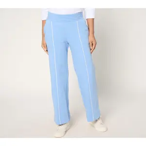 Sport Savvy Regular Full Length Pant with Front Piping Detail